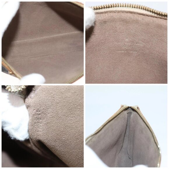 LOUIS VUITTON Monogram Multicolor Pochette Accessoires Black M92648 Auth 123447 - Picture 15 of 16